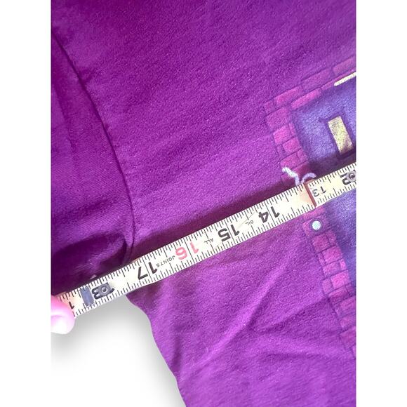 Vintage 90s Mickey Mouse The Twilight Zone Tower of Terror Disney T-Shirt Kid XL - Picture 6 of 7